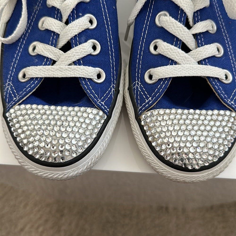 Crystal Blue Converse - Picture 5 of 5